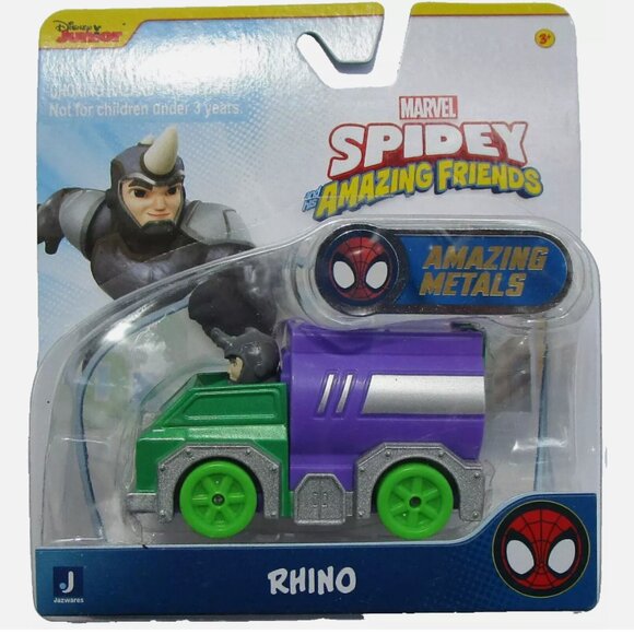 ** 2024 Disney Junior Spidey and his Amazing Friends - Amazing Metals - Rhino - Picture 1 of 1